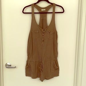 Olive green romper
